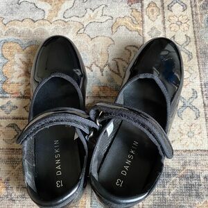Danskin Black Patent Ballet Flats